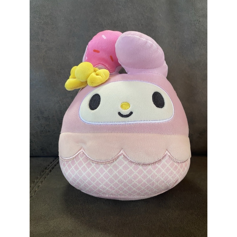 Squishmallows HELLO KITTY MY MELODY SUMMER TREATS 6.5" PLUSH Bunny Gift
